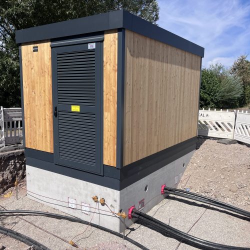 Trafostation Medium Voltage Grid Transformer